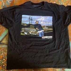 Classic Ice Cube - Black Rap T Shirt Size 2XL